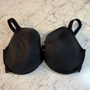 Cacique Lane Bryant‎ Women Black Smooth Lightly Lined Full Coverage Bra 42G